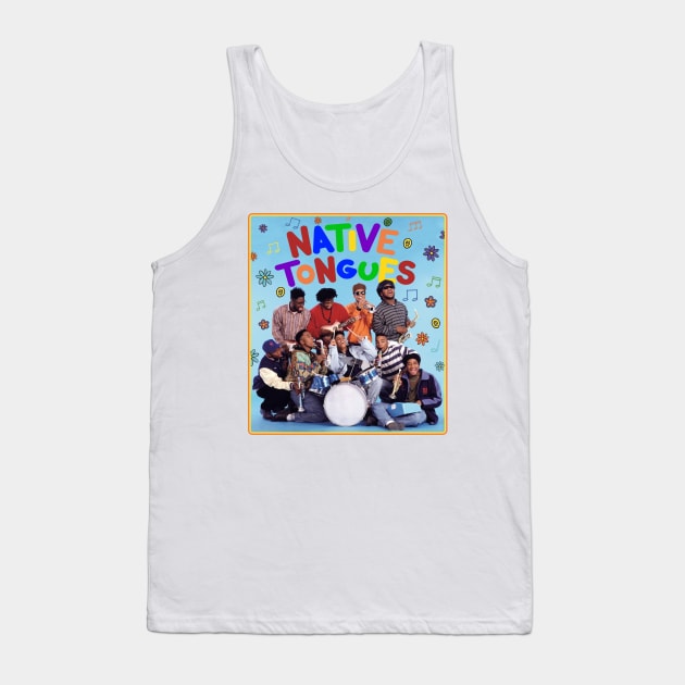 Native Tongues Tank Top by Scum & Villainy